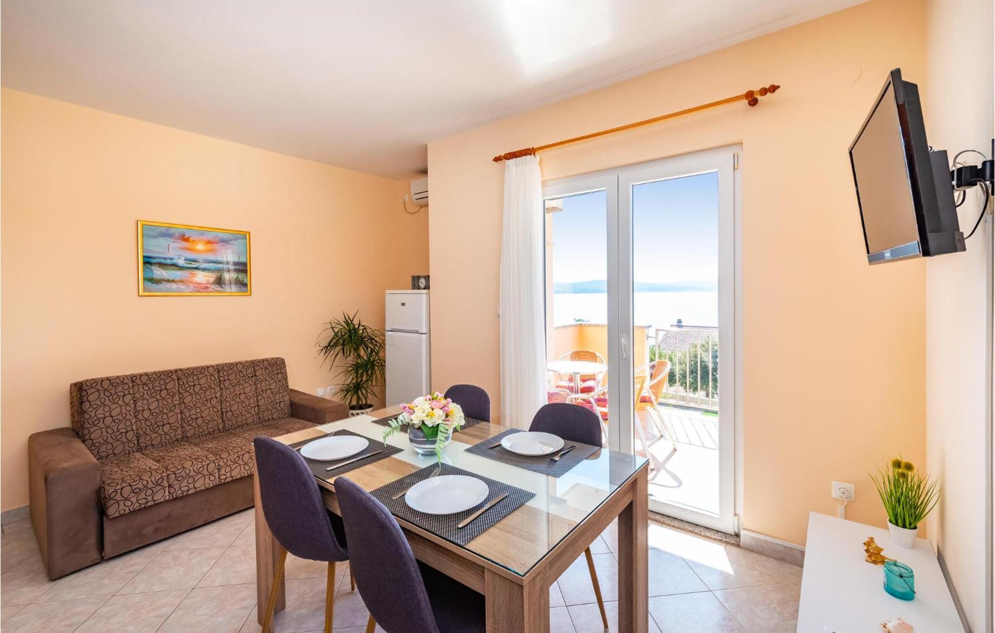 Cozy Apartment In Posedarje With House Sea View Kültér fotó