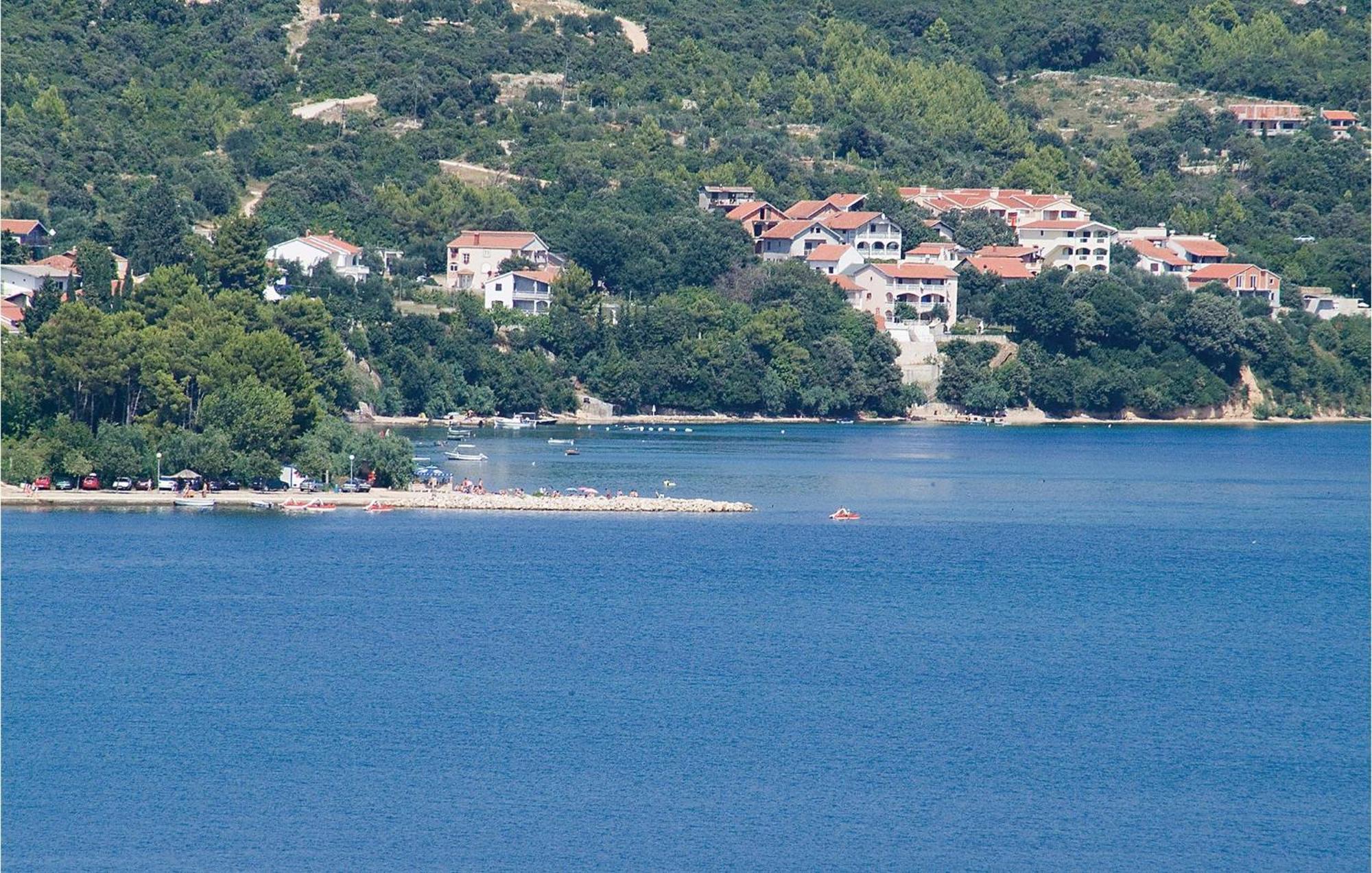 Cozy Apartment In Posedarje With House Sea View Kültér fotó